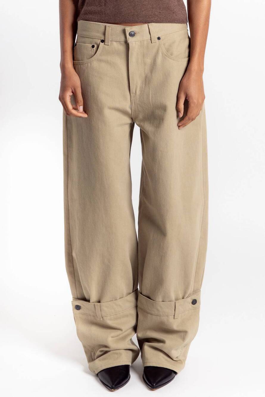 NEW HAIKURE hurley bull-ley pants in beige